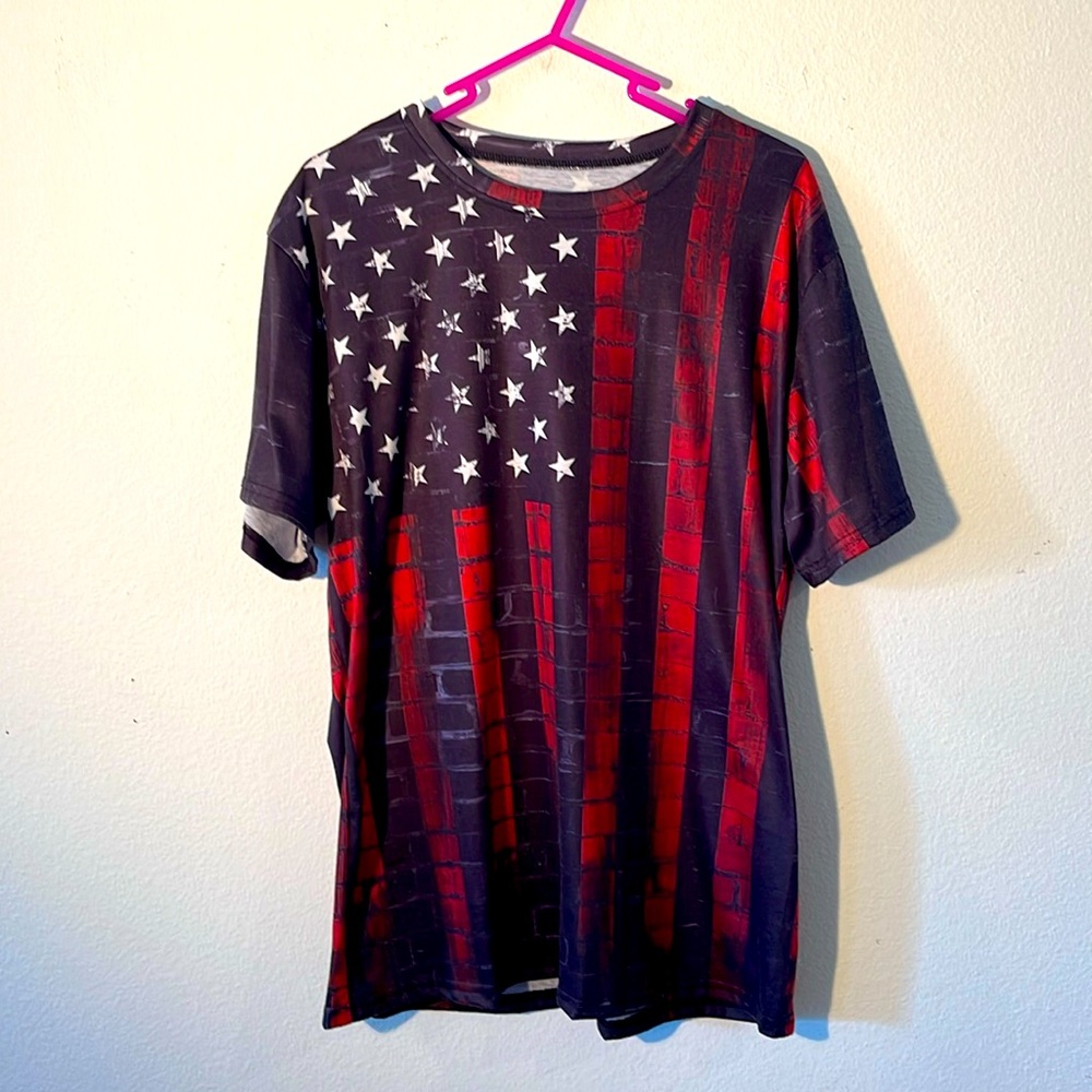 American flag T-shirt